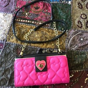 Betsy Johnson crossbody bag/wallet